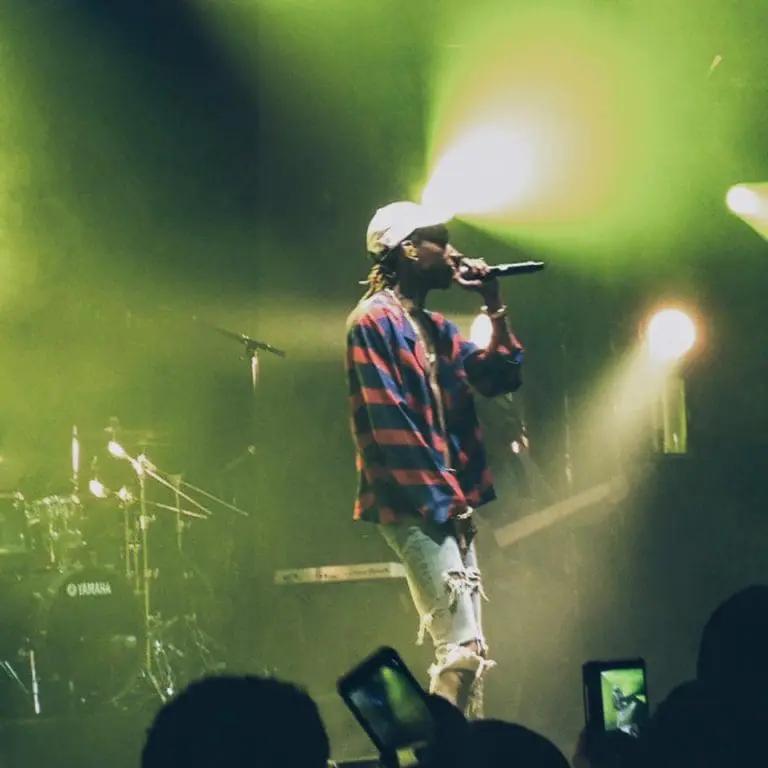 Wiz Khalifa beim Volkswagen Garage Sound in Genf
