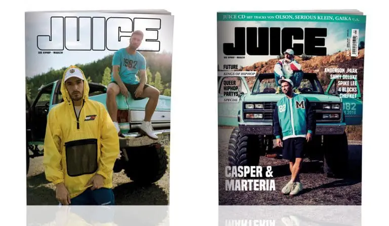 JUICE #188 mit Casper & Marteria und JUICE-CD #143 ab 23.08. überall erhältlich!