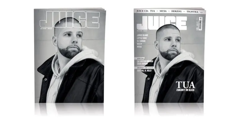 JUICE #191 mit Tua-Cover und JUICE-CD #146 ab 28.02. überall erhältlich!