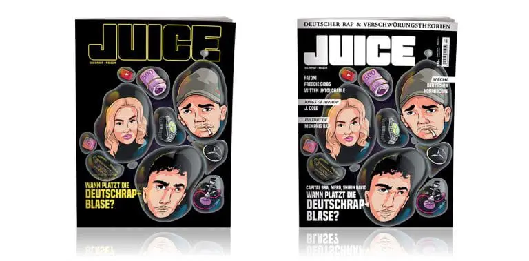 JUICE #192 (Mai/Juni 2019) mit Themen-Cover »Wann platzt die Deutschrap-Blase?« und JUICE-CD #147 ab 25.04. überall erhältlich!