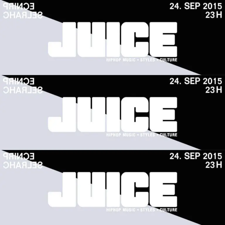 JUICE Party Vol. XI am 24.09. mit Ahzumjot, DJ Reaf, DRush & JUICE DJ-Team!