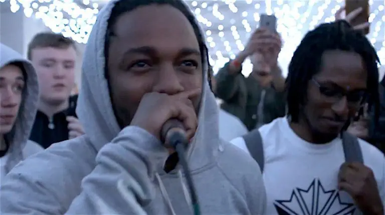 Kendrick Lamar steppt in die Cypher