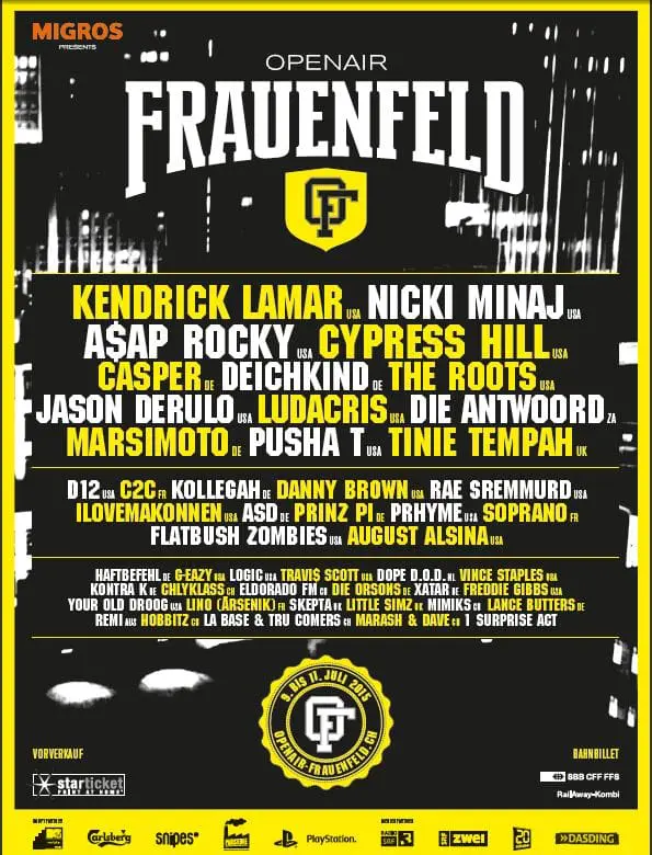 frauenfeld lineup