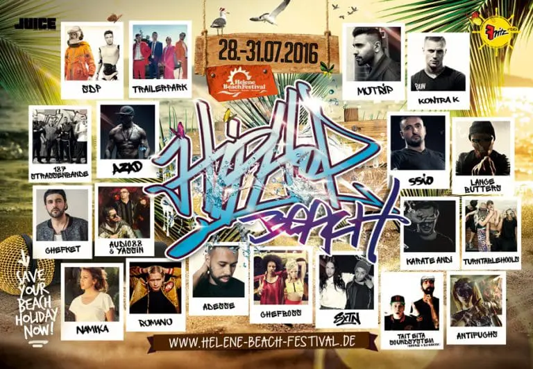 Helene Beach Festival 2016: Das Line-up ist vollständig // Verlosung