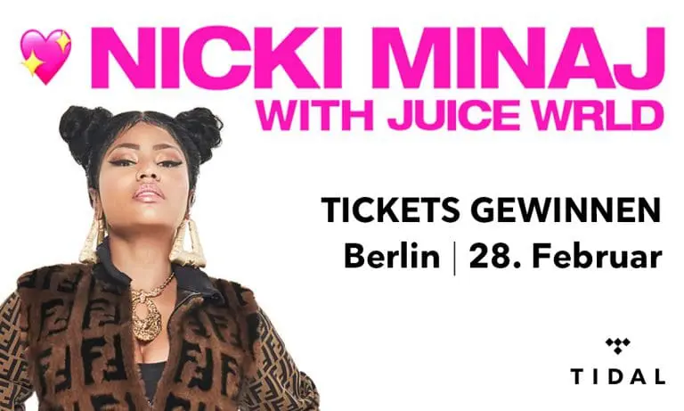 Tidal schickt euch zu Nicki Minaj // Verlosung