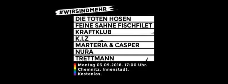 #wirsindmehr: das Soli-Konzert mit Casper, Marteria, K.I.Z. u.v.m. jetzt live! // Video