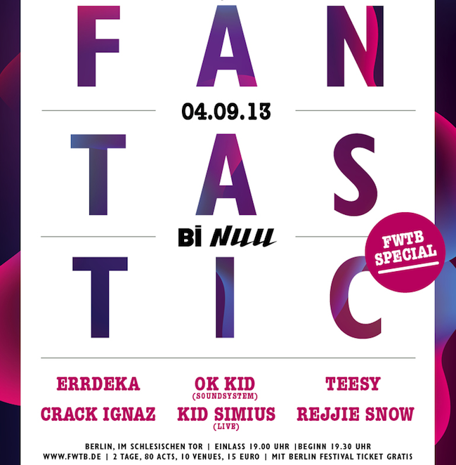 Fantastic Vol. 4 – Rejjie Snow, OK Kid, Crack Ignaz, Teesy, eRRdeKa live in Berlin (Verlosung)