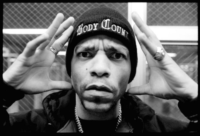 Ice-T at 57th St Subway, NYC 15th February 1993