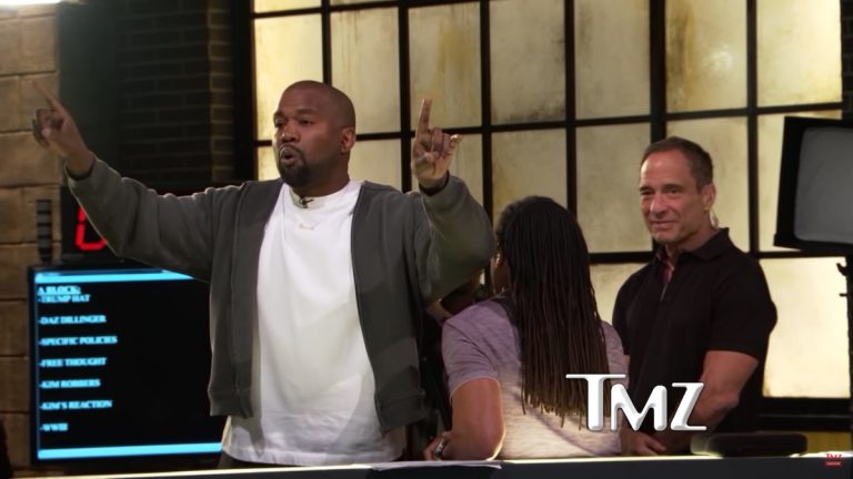 Kanye Wests chaotischer Auftritt bei TMZ in voller Länge // Video