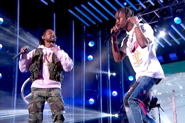 Miguel und Travis Scott performen ihren Hit »Sky Walker« bei Jimmy Kimmel // Video