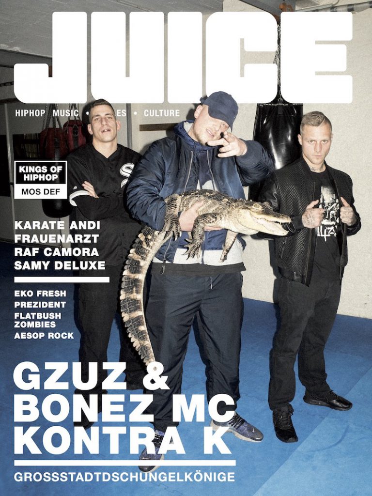 JUICE #174 mit Gzuz & Bonez MC/Kontra K-Cover und JUICE-CD #133 ab dem 21.04. überall erhältlich!