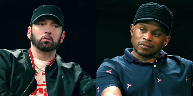 Eminem x Sway: Joyner Lucas, Drake-Disses und die Grammys – Part 4 des »Kamikaze«-Interviews // Video