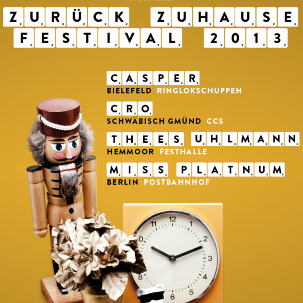 Zurück Zuhause Festival: Casper, Cro, Thees Uhlmann & Miss Platnum live